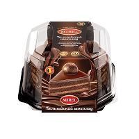 Торт Mirel Бельгийский шоколад замороженный 750 гр., ПЭТ