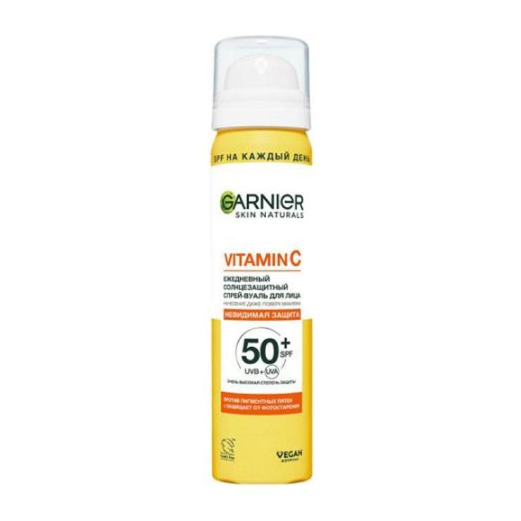 Спрей-вуаль для лица Garnier с витамином С 75 мл., баллон