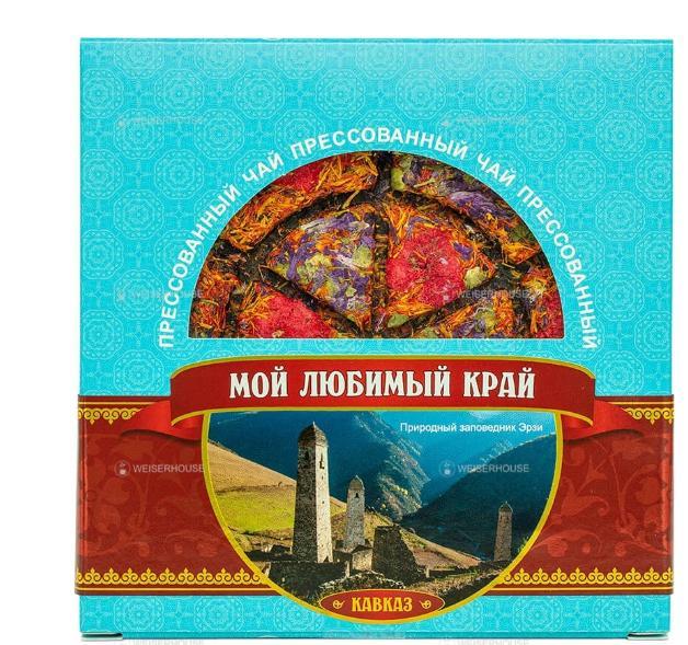 Чай Мой любимый край, блин Кавказ, 125 гр., картон