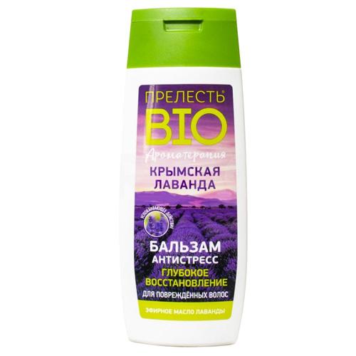 Бальзам-антистресс Прелесть Bio, для волос Крымская лаванда, 250 мл., флакон