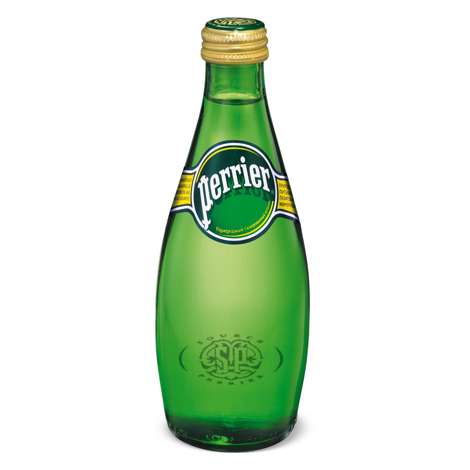 Минеральная вода Perrier газированная, 330 мл., стекло