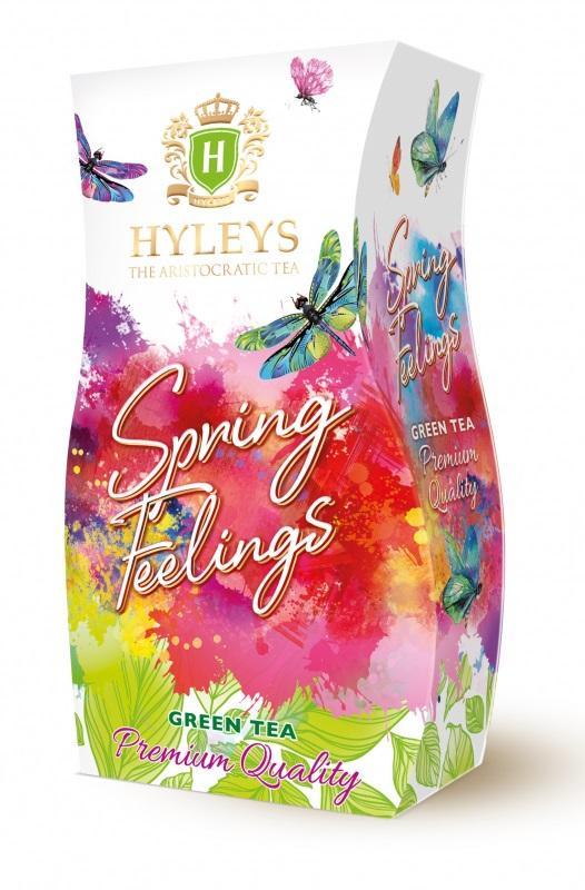 Чай зеленый Hyleys Spring Feelings крупнолистовой 50 гр., картон