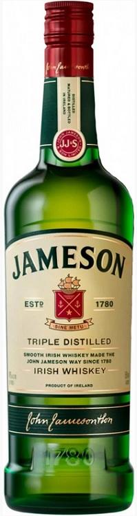 Виски Jameson ирландский купажированный 40% 750 мл., стекло