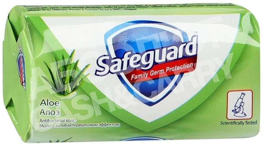 Мыло Safeguard алоэ, 90 гр., обертка фольга/бумага