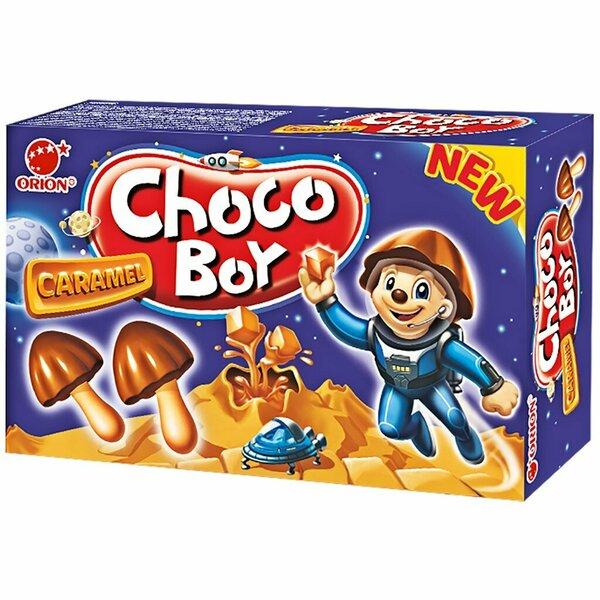 Печенье Choco Boy Orion карамель 45 гр., картон
