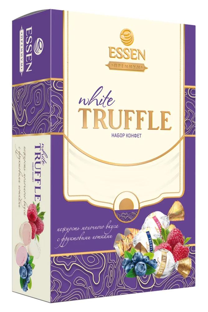 Набор конфет Essen TRUFFLE WHITE 180 гр., картон