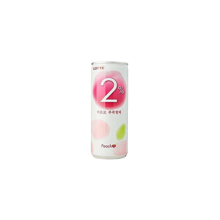 Напиток газированный Lotte peach 240 мл., ж/б