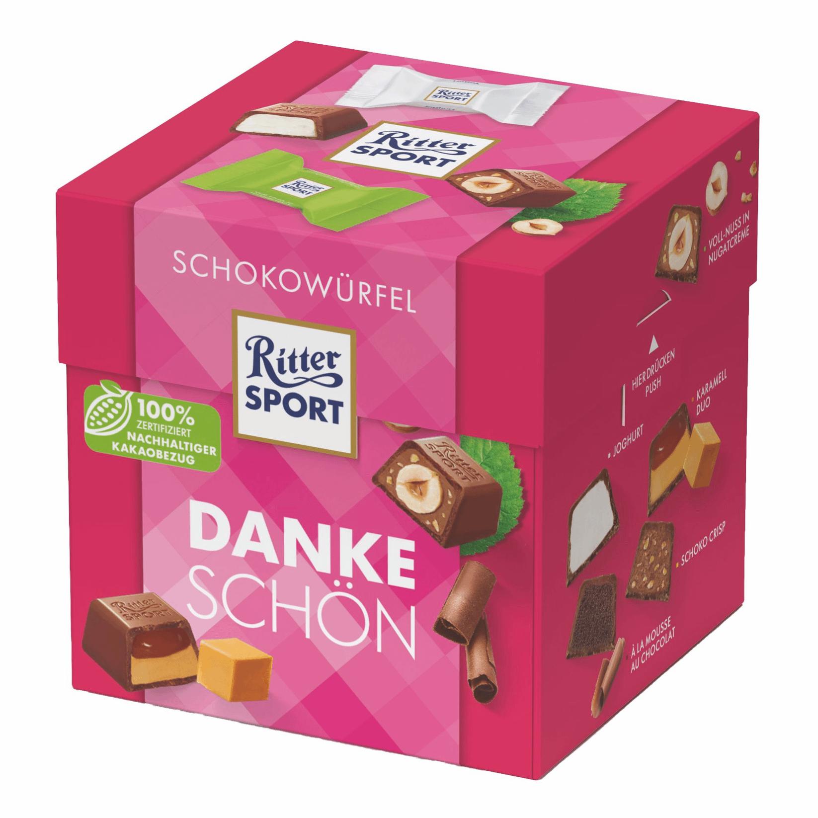 Конфеты Ritter Sport Dankeschon 176 гр., картон