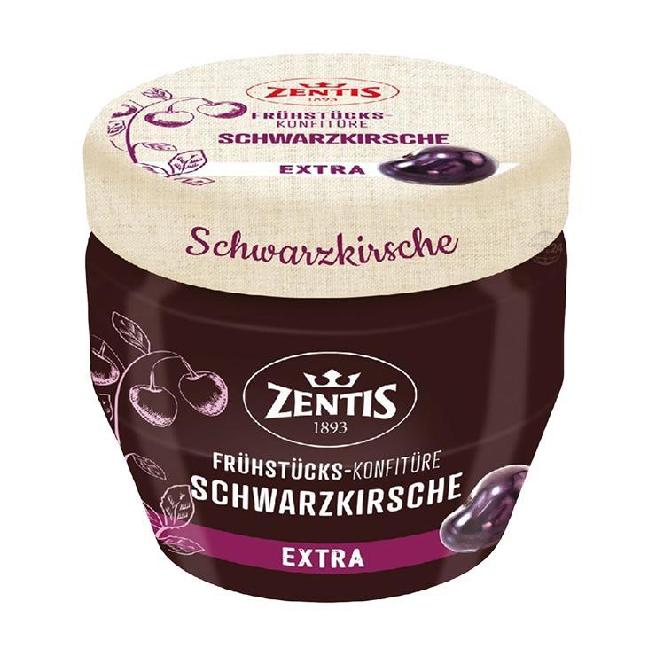 Конфитюр ZENTIS экстра из черешни 230 гр., стекло