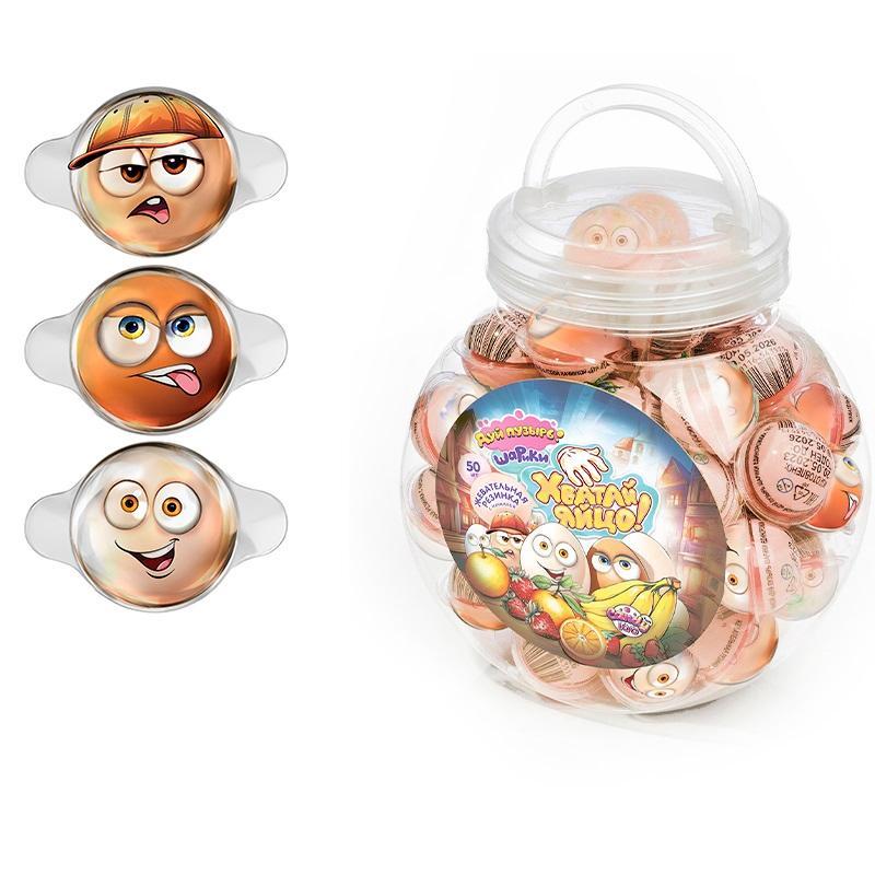 Жевательная резинка Fun Candy Lab Хватай яйцо с начинкой 50 гр., ПЭТ
