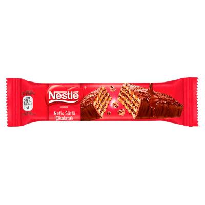 Батончик шоколадный Nestle Crispy Wafer Молочный 18 гр., флоу-пак