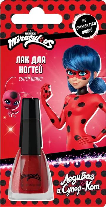 Лак для ногтей Miraculous леди Баг и Супер Кот 6 мл., блистер