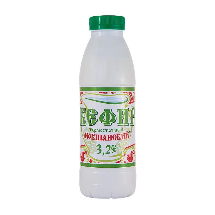 Кефир Мокшанский классический 3,2% 930 гр., ПЭТ