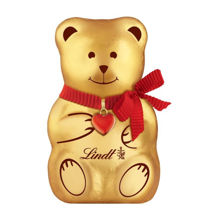 Шоколад Lindt teddy milk фигурный молочный 100 гр., обертка