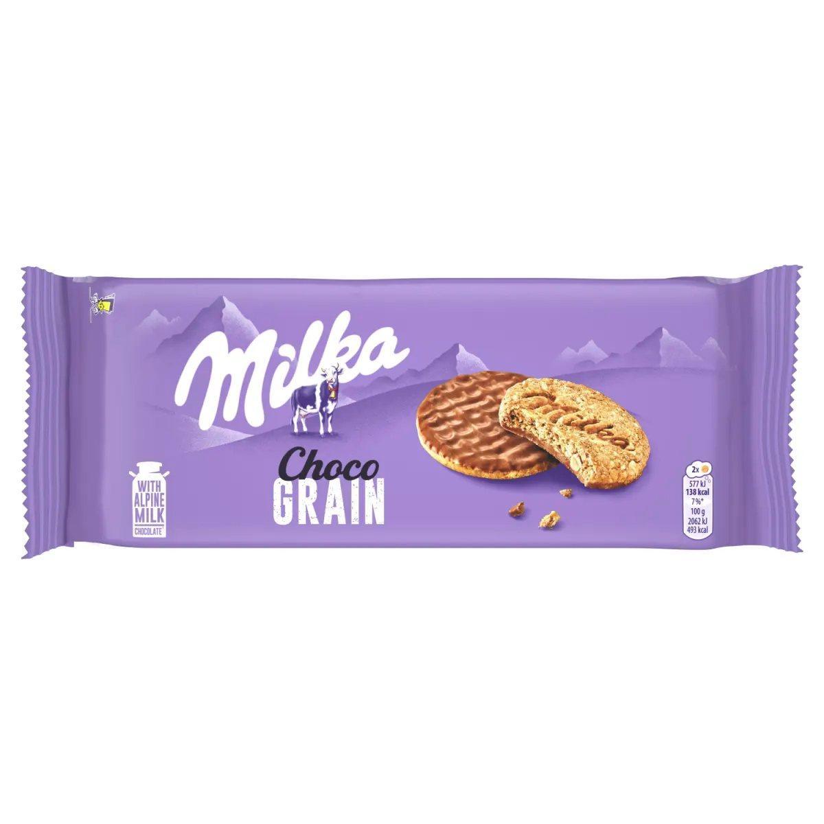 Печенье Milka Choco Grain 126 гр., флоу-пак