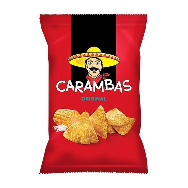 Чипсы CARAMBAS кукурузные оригинальные 150 гр., флоу-пак