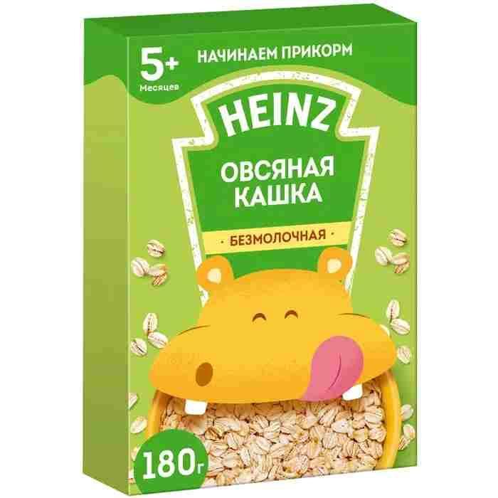 Каша Heinz Овсяная безмолочная 180 гр., картон