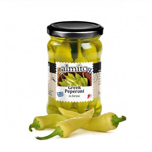 Перец Almito греческий маринованный, 320 мл, стекло