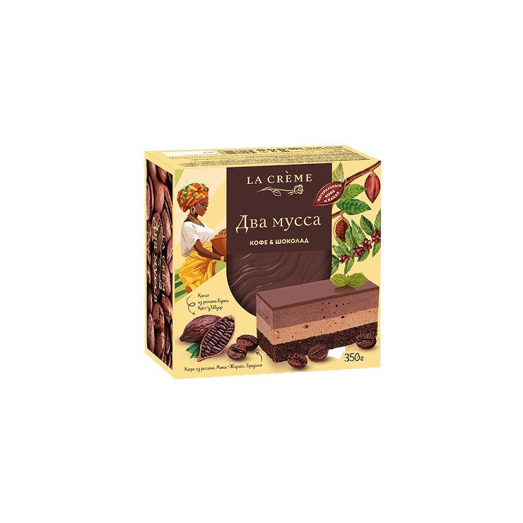 Торт La crème два мусса 350 гр., картон