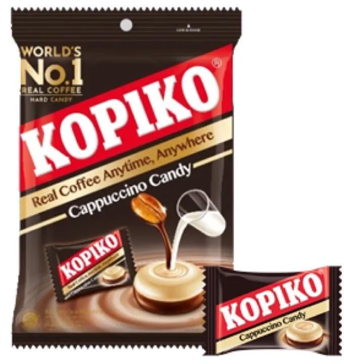 Леденцы "KOPIKO" Cappuccino Candy большой пакет 1/108гр. (24)