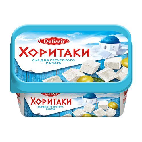 Сыр Delissir Харитаки для греческого салата 30% 350 гр., пластик