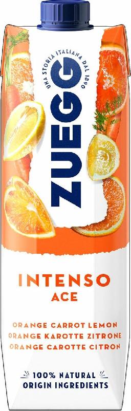 Напиток Zuegg с соком Апельсин Морковь Лимон с витаминами А,С,Е 1 л., тетра-пак