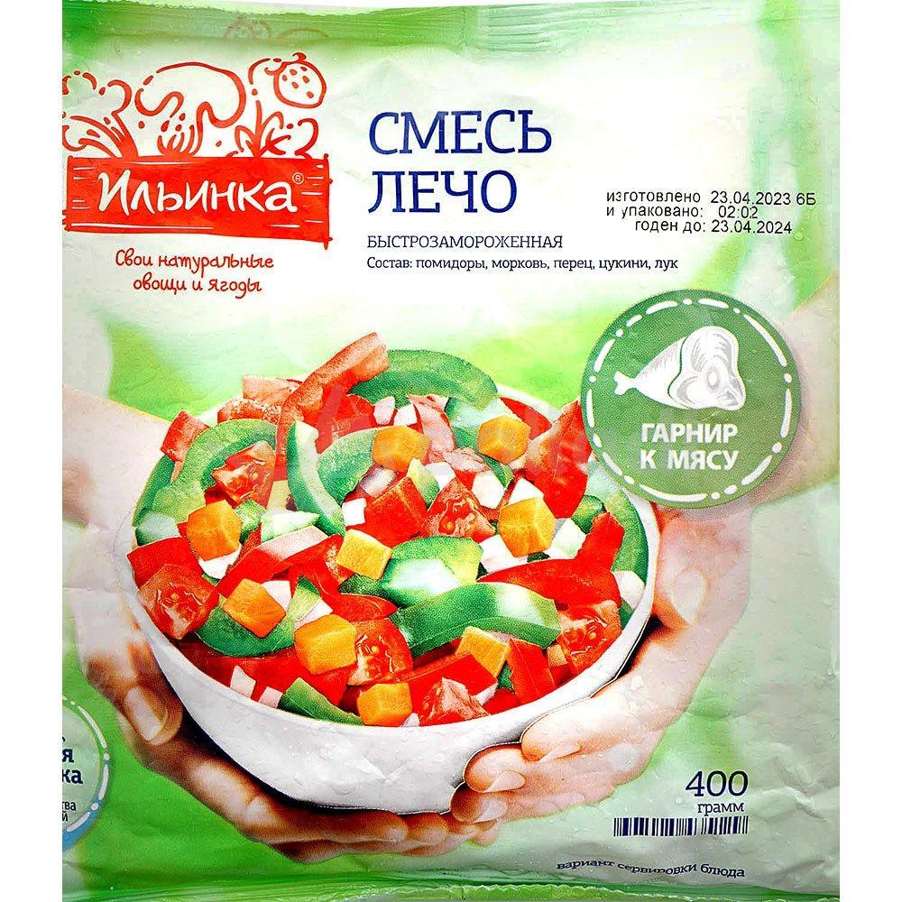 Лечо Ильинка 400 гр., флоу-пак