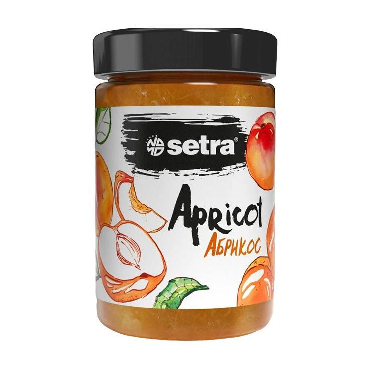 Джем SETRA apricot абрикосовый 335 гр., стекло