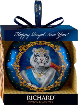 Чай Richard, Year Of The Royal Tiger черный листовой, 20 гр., ж/б