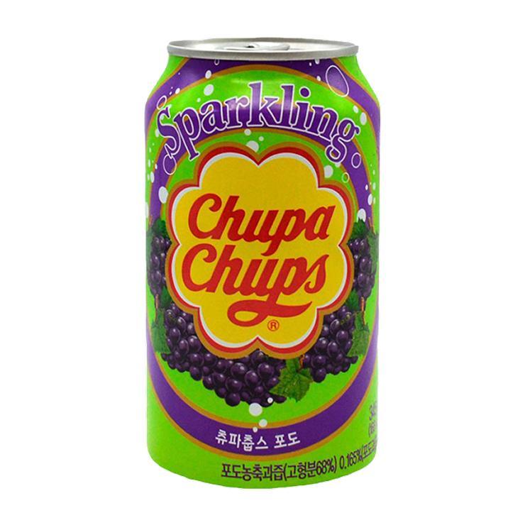 Напиток газированный Chupa Chups виноград 345 мл., ж/б