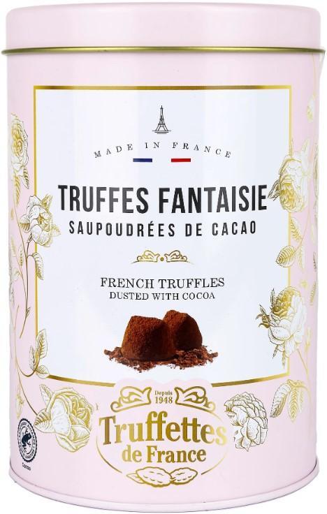 Конфеты трюфели Truffettes de France Truffes Fantaisie 500 гр., ж/б