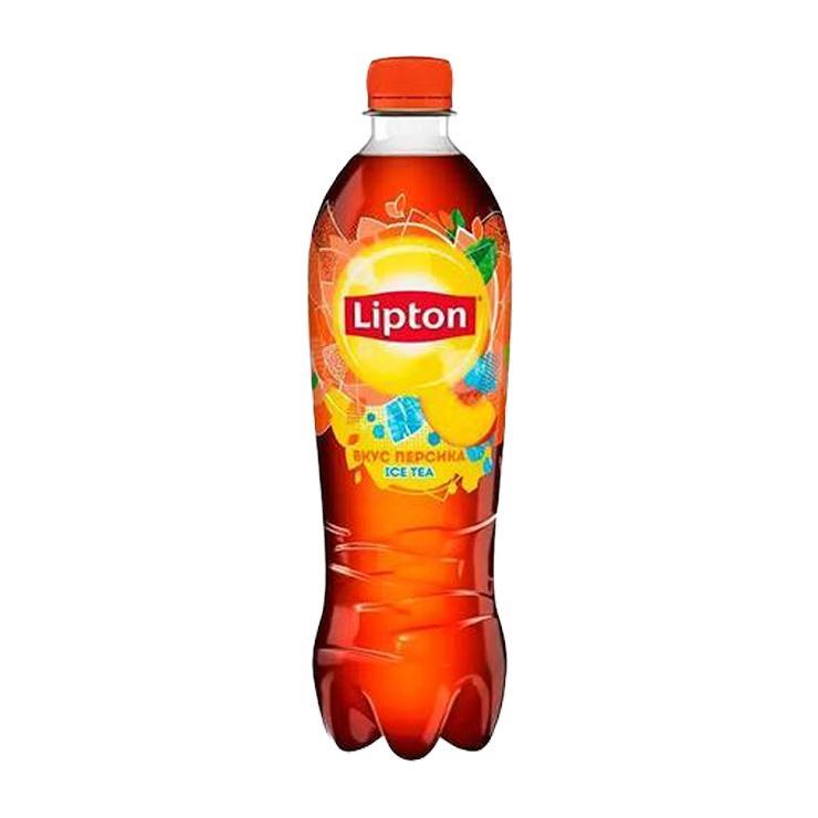 Чай холодный Lipton черный персик 500 мл., ПЭТ