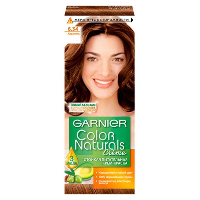 Краска для волос Garnier Color Naturals 634 Карамель 110 мл., картон