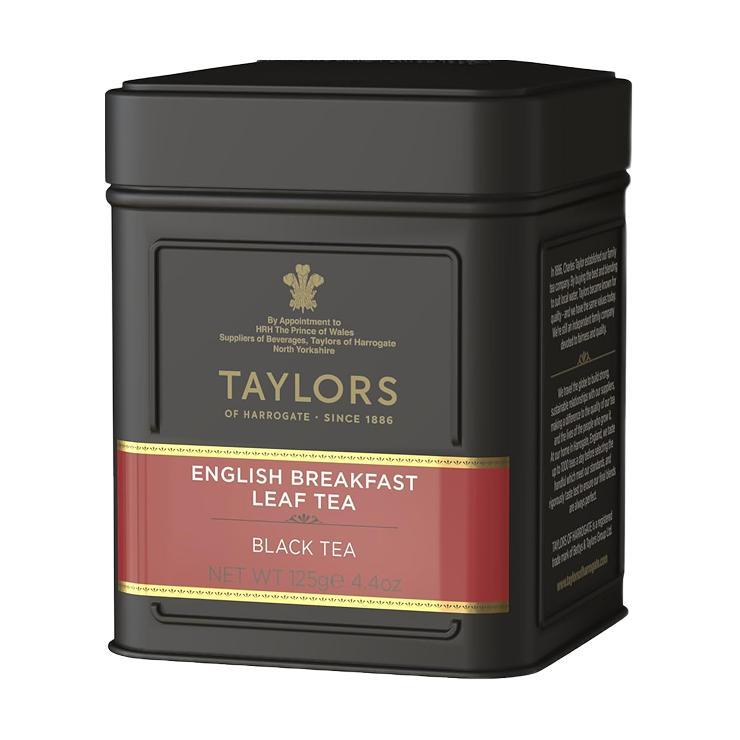 Чай Taylors английский завтрак черный листовой 125 гр., ж/б