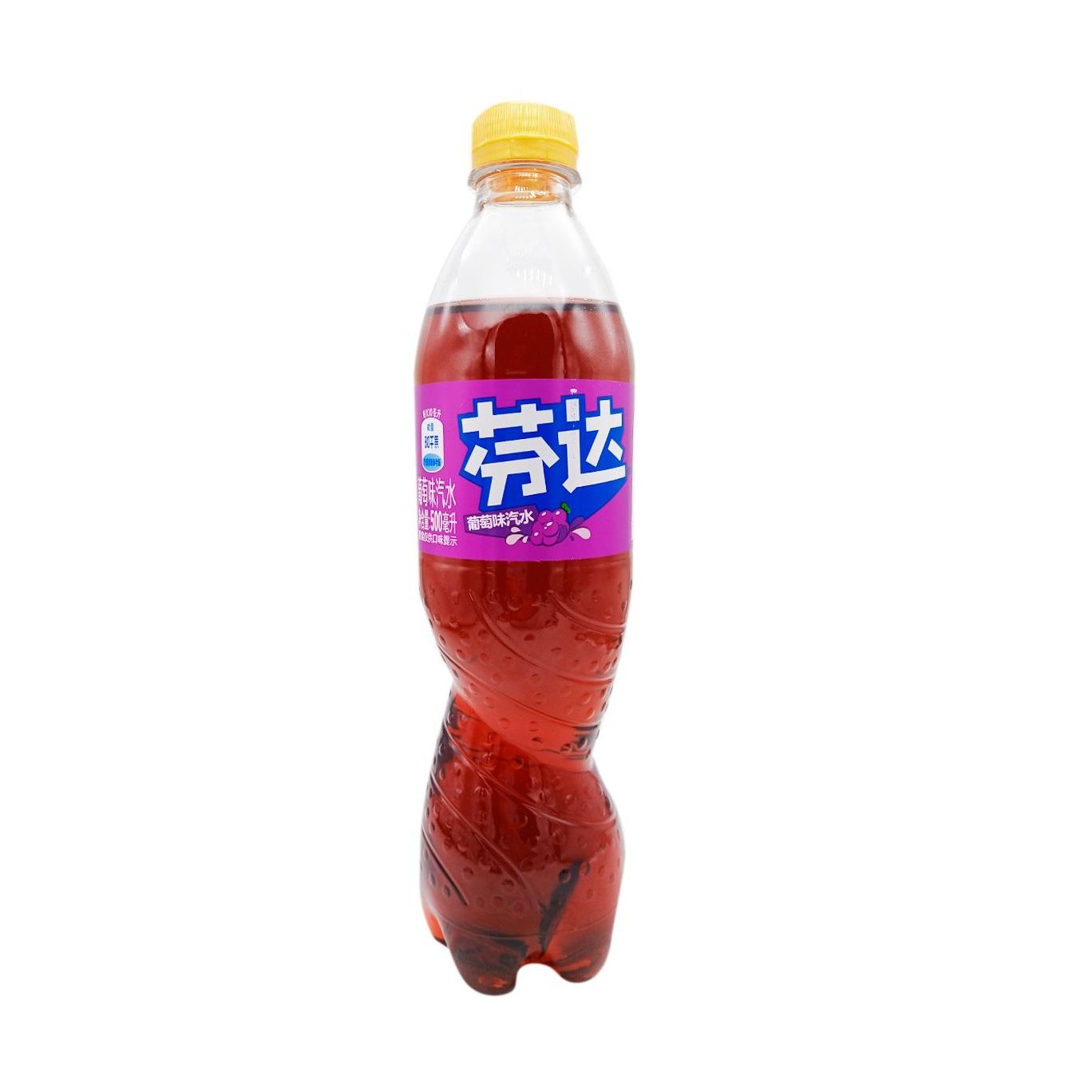 Напиток газированный Fanta виноград Китай 500 мл., ПЭТ