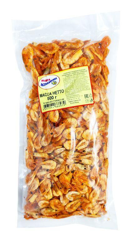 Креветка Северная сушеная 500 гр., вакуум