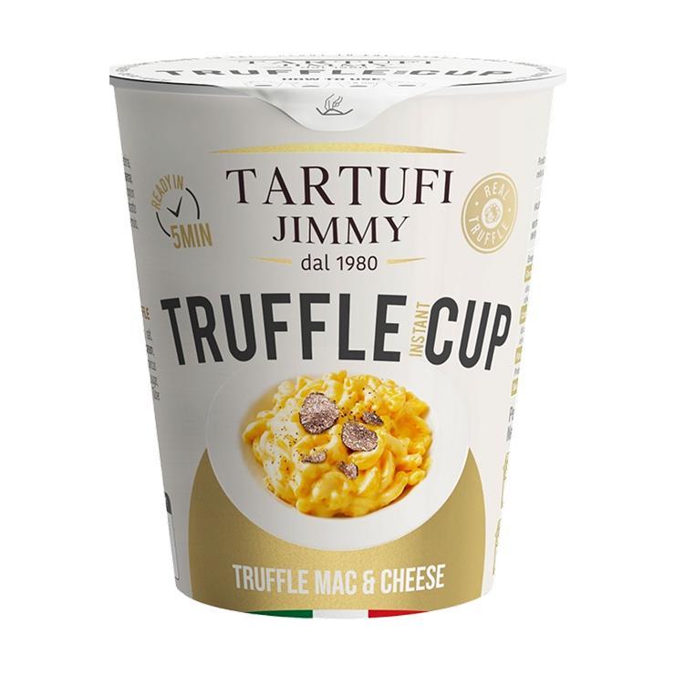 Макароны быстрого приготовления TARTUFI JIMMY с трюфелем и сыром 70 гр., стакан