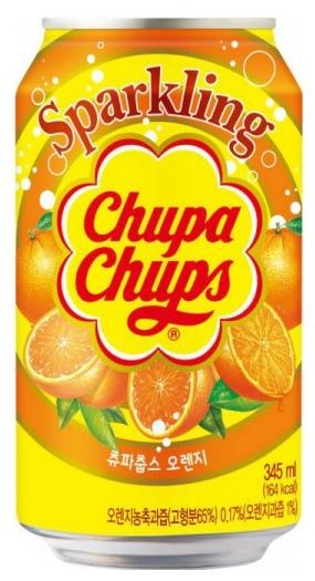 Напиток газированный Chupa Chups апельсин 250 мл., ж/б