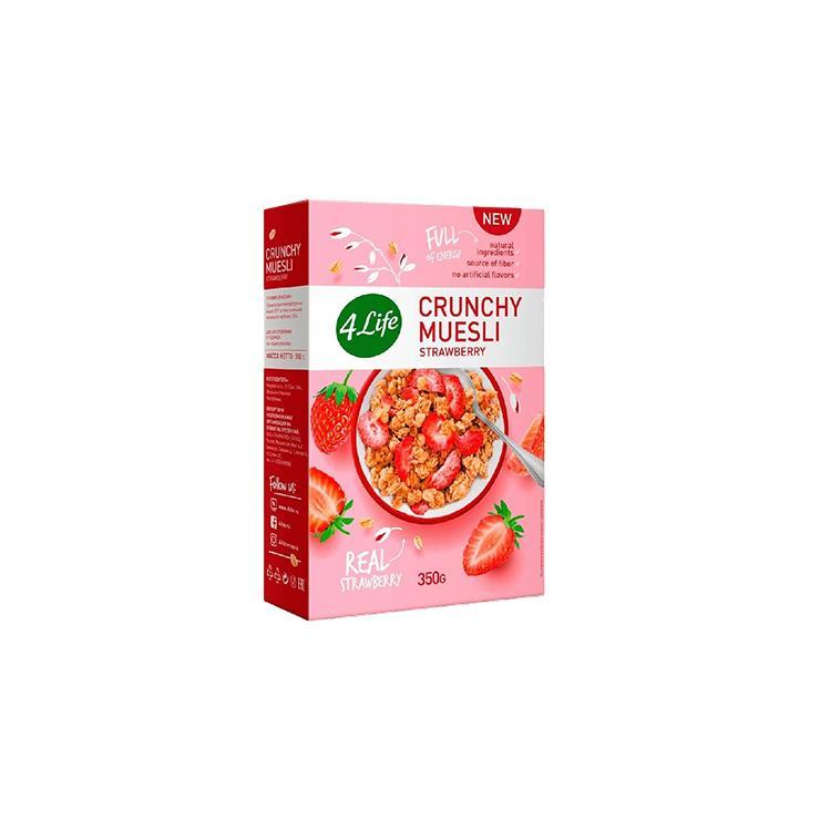 Мюсли 4Life клубника 350 гр., картон