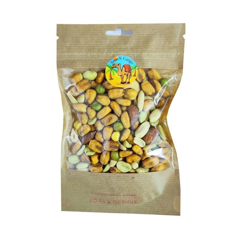 Испанский микс Snack Cargo Соль & Перчик 80 гр., дой-пак