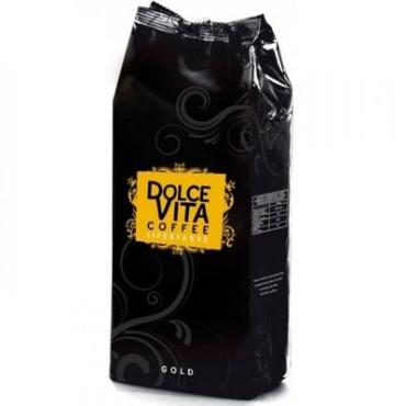Кофе Dolce Vita, в зернах, французская обжарка, 1 кг., пакет