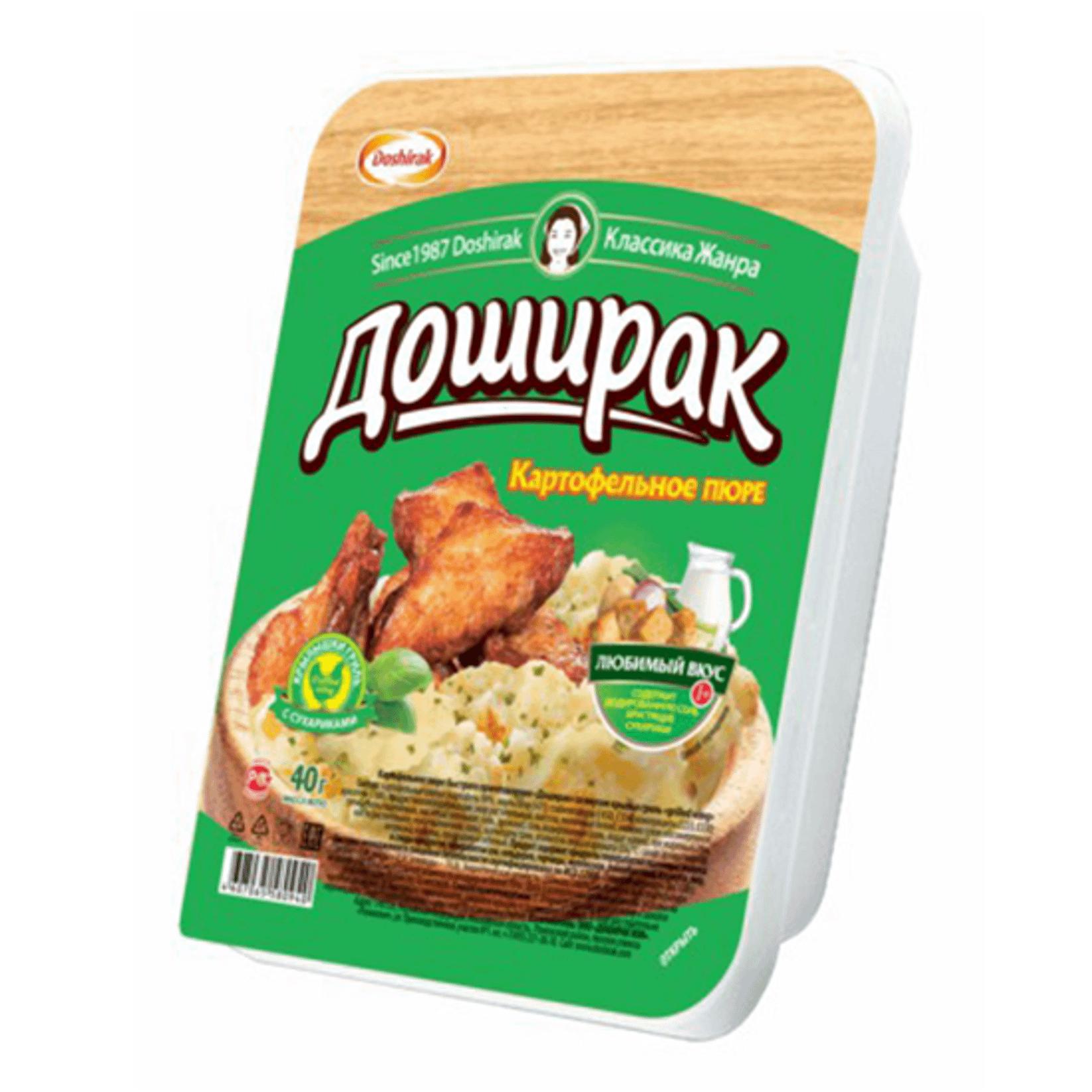 Пюре картофельное Доширак крылья  40 гр., лоток