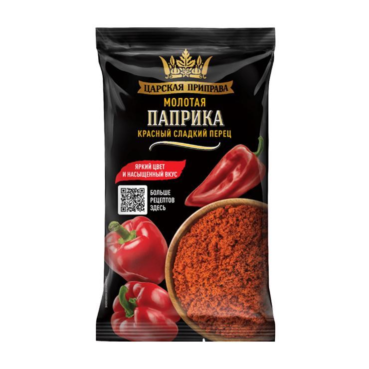 Приправа Царская Приправа паприка молотая 25 гр., флоу-пак
