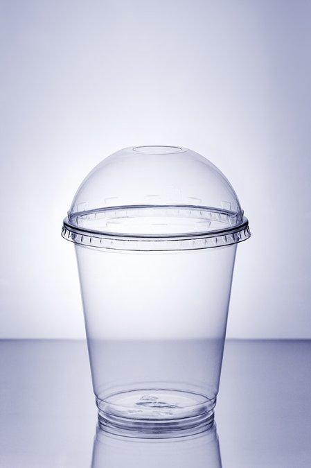 ПЭТ стаканы прозрачные 300 мл, D=95 мм, H=105 мм, вес 10 г, 800 шт, UNITY COFFEE