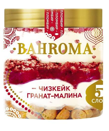 Мороженое Bahroma Пинта Чизкейк Гранат-Малина 320 гр., ПЭТ