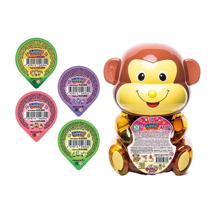 Десерт желейный Fan Candy Lab Дави желе! Обезьянка 15 гр., пластик