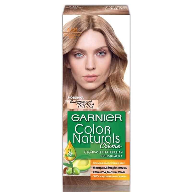 Крем-краска для волос Garnier Color Naturals №9.132 Натуральный блонд