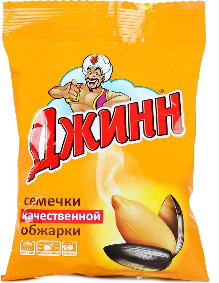 Семечки Джинн жареные 100 гр., флоу-пак