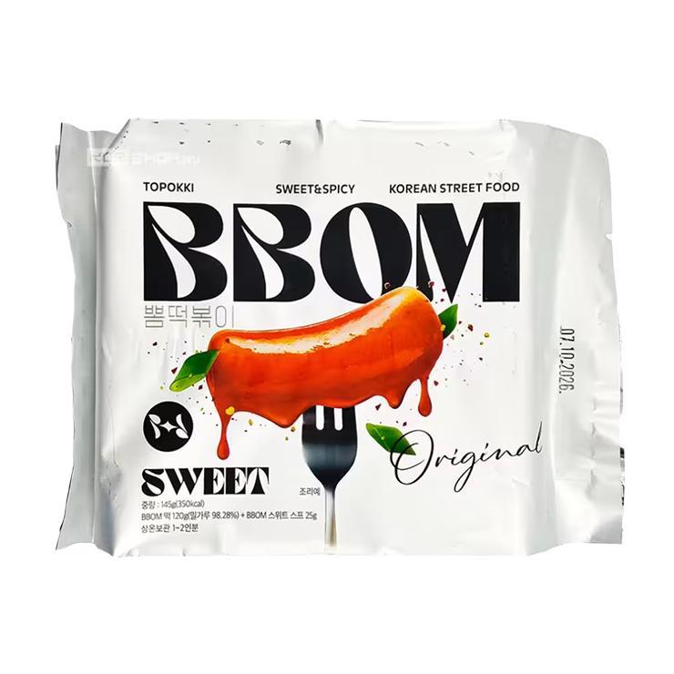Рисовые палочки BBOM Pouch Topokki Original 145 гр., флоу-пак