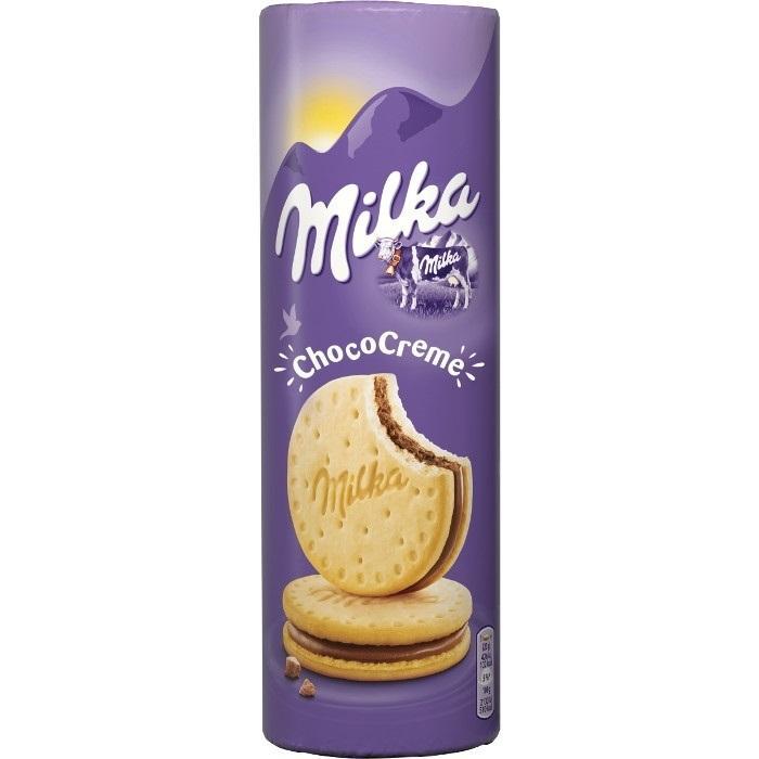 Печенье Milka Choco Creme 260 гр., обертка